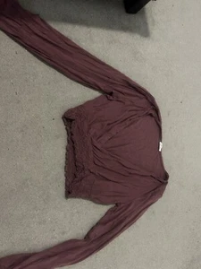 Cotton On Long Sleeve Crop Size Small - Picture 1 of 1