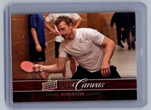 2012-13 Upper Deck - UD Canvas Daniel Alfredsson #C58 - Foto 1 di 2