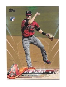 JAKE REINHEIMER RC 2018 Topps aggiornamento ORO parallelo #/2018 ARIZONA D'BACKS #US84 - Foto 1 di 1