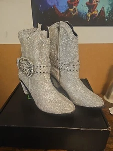 Club Exx Icy Sheriff Shine Cowboy Boots, Size UK 13.5 USA 14M EU 48 - Picture 1 of 10