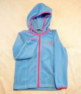 Puma girls size 6X Jacket Full Zip Aqua and Pink KIDS NWOT - Picture 1 of 4