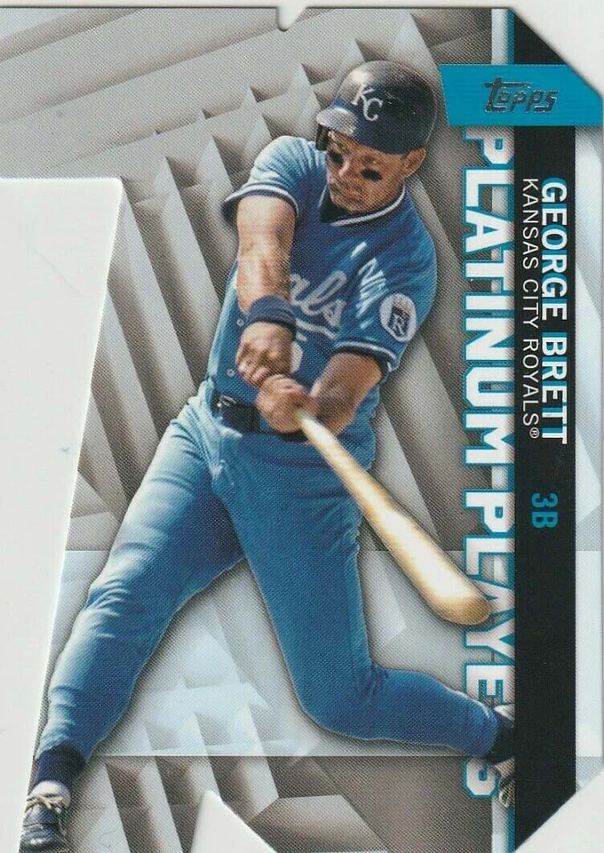 2021 Topps Platinum Players Die-Cut George Brett PDC-8  - Image 1 of 1