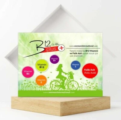 ONE MORE INTERNATIONAL VITAMINA B complex B1 B3 B12 in cerotti transdermici One More con Acido Folico