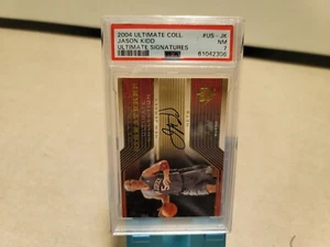 2004 Ultimate Collection Jason Kidd Auto Signature US-JK Nets  PSA 7 T6382 - Picture 1 of 6