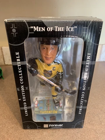 JOE THORNTON BRUINS SHARKS “MEN OF THE ICE” FOCO FOREVER COLLECTIBLES BOBBLEHEAD Cover