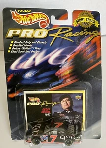 NASCAR Hot Wheels 1:64 Diecast 1997 #7 Geoff Bodine, Short Track Ford - Picture 1 of 2