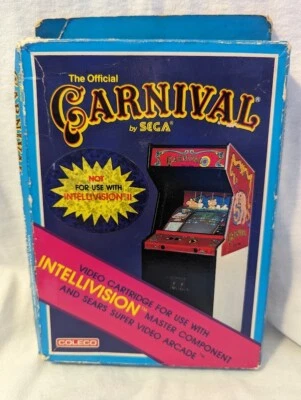 NEW Factory Sealed Carnival with Damaged box for (Colecovision, 1982) VINTAGE - Image 1 of 4