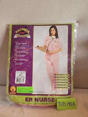 Rubies ER 护士服装成人标准尺寸(仅限裤子和衬衫) — 第 1/4 张图片