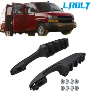LABLT Inside Pull Door Handle Armrest Pair Gray For 2003-2019 Chevrolet Express - Bild 1 von 10