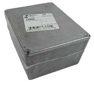 Hammond 1590C Aluminum Diecast Enclosure IP54 4.7"x3.7"x2.22" with Screws NEW - Picture 1 of 6