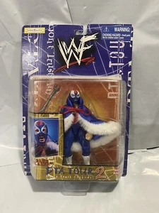 WWF Jakks "Blue Blazer" Owen Hart DTA Tour Series 2 Vintage Wrestling Figur - Bild 1 von 6