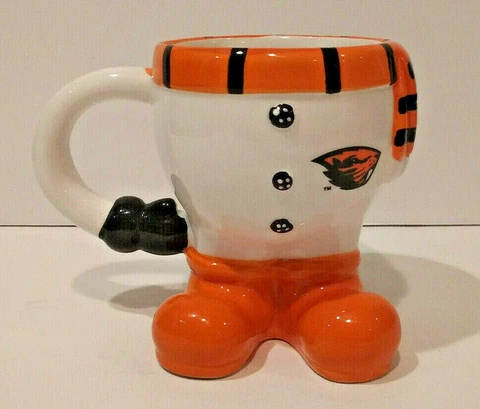 Oregon State Beavers Coffee Cup Mug / Ceramic Figurine Officialy Licensed NCAA Cover