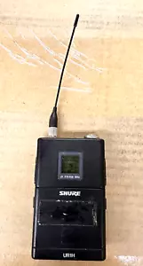 Shure UR1H J5 UHF Wireless Bodypack Microphone Transmitter 578-638MHz UR1 READ - Picture 1 of 8