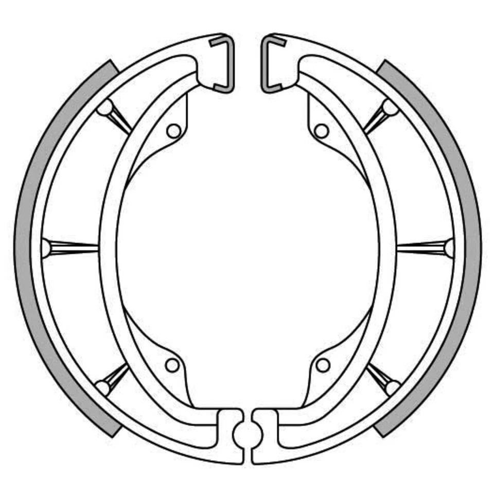 Newfren Front Brake Shoes for Suzuki RM250 1976-1978 — 第 1/1 张图片