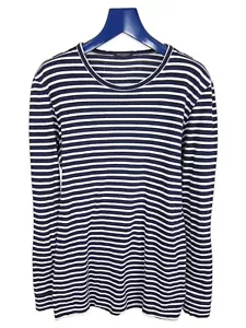 Balmain gestreiftes bretonisches Langarmshirt SS14 Gr. Klein - Bild 1 von 12