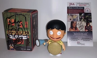 BOX SKETCH+SIGNED+COA! Kidrobot Bob's Burgers Figure - Burger Suit Gene! - Image 1 of 4