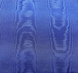 Royalblauer Jacquard mit Holzmaserung - Bild 1 von 1