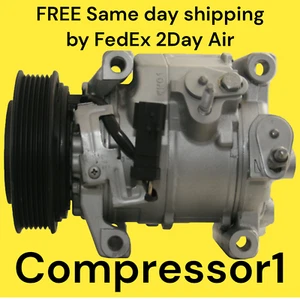 Compresor de CA para Dodge Journey 3,6 L 2011-2016 Avenger 2011-2014 sin aire acondicionado trasero - Imagen 1 de 2