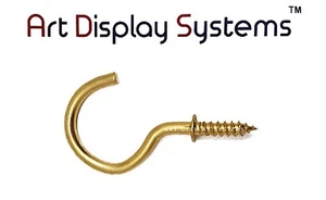Art Display Systems großer Messing Tassenhaken - Profi Qualität - 20 Stück - Bild 1 von 1
