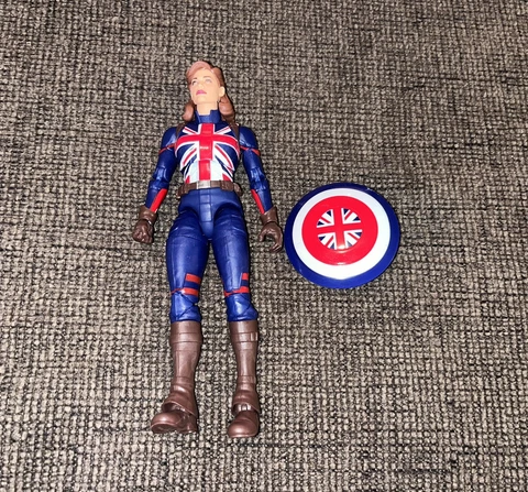 Marvel Legends What If Captain Carter Peggy Complete Cover