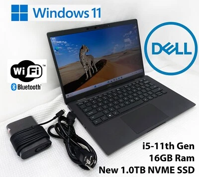 Laptop Dell Latitude 7420 14" i5-11th Gen-16GB Ram-NUEVA 1TB NVME SSD, Win 11 Pro Foto 1 de 4