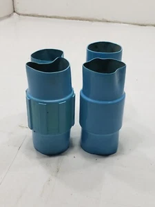 Mixed Lot of 4 ROBROY 2.5" Threaded Coupling Blue PVC Coated Cuplings - Picture 1 of 7