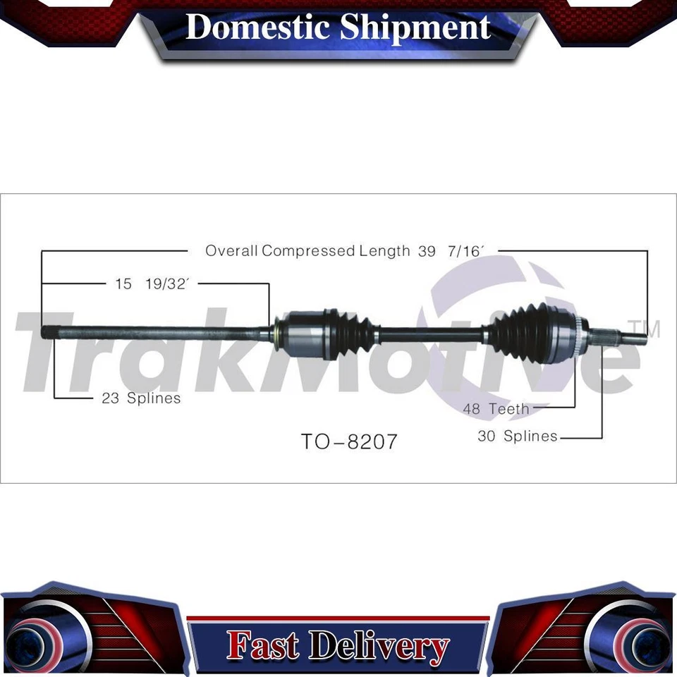 Conjunto de junta de eje de transmisión CV delantero derecho para Lexus RX330 2004 2005 2006 Foto 1 de 1