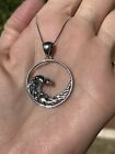 Superb Sterling Silver ~ 'The Great Wave' Pendant w/Chain by Som's Intl