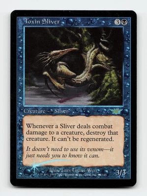 Toxin Sliver Legions FOIL Magic The Gathering MTG Card - Image 1 of 2