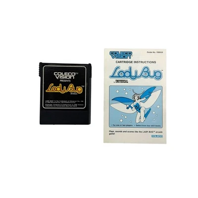 ColecoVision Lady Bug Game with Manual Tested Working - Image 1 of 4