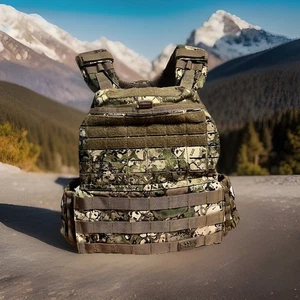 5.11 Tactical Tactec Trainer Weight Vest Adult Green Cam NEW Rogue 8LB Plates - Picture 1 of 9