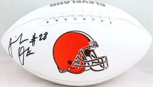 Jeremiah Owusu-Koramoah Autographed Cleveland Browns Logo Football- BA W Holo - Picture 1 of 3