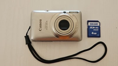 Fotocamera Digitale Canon IXUS 120 IS 12.1MPx Zoom 4x + SD 4GB - Immagine 1 di 4