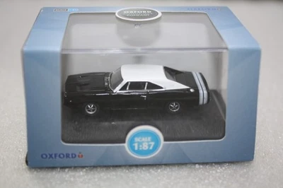 Dodge Charger 1968 Oxford diecast escala 1:87 nuevo en caja Foto 1 de 2