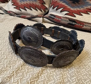 Concho belt sterling Daniel Martinez, Navajo LR - Picture 1 of 13
