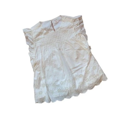 J.Crew Crewcuts Short-Sleeve Eyelet Shirt - Size XL - Image 1 of 4