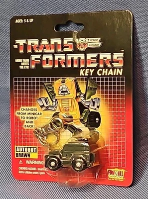Transformers BRAWN Key Chain Fun-4-All  Keychain NEW! - Image 1 of 2