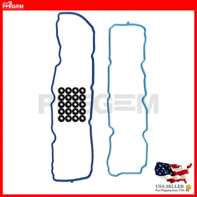 Fit 05-11 Jeep Dodge Mitsubishi Raider V6 3.7 VIN K SOHC Valve Cover Gasket Foto 1 de 4
