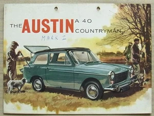 AUSTIN A40 COUNTRYMAN Car Sales Brochure 1960 #1850 - Picture 1 of 2