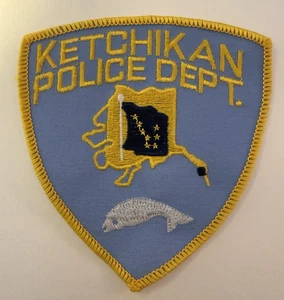 Ketchikan Alaska Police Shoulder Patch Never Used - Picture 1 of 4