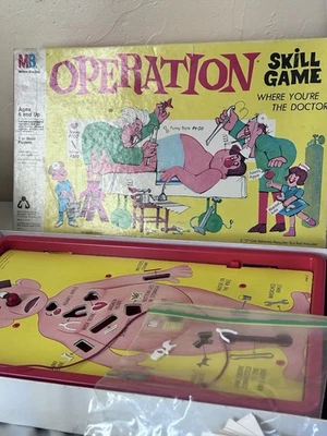 VTG 1965 Operation- Electronic Skill Board Game, Smoking Dr, Very Good+ Cond - Image 1 of 4