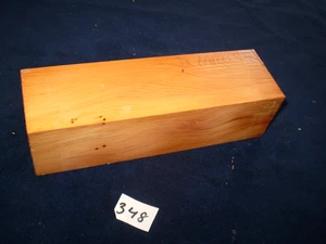 Eibe drechseln Drechselholz   205 x 60 x 55 mm   Nr. 348 - Bild 1 von 3