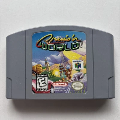 Cruis'n World Cruisin Nintendo 64 N64 Original Authentic Game Vintage Retro! - Image 1 of 4