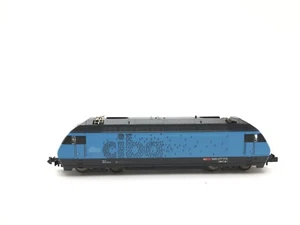 TRIX 12695 scala N Locomotore elettrico Re 460 SBB, colorazione "CIBA", digitale - Foto 1 di 8