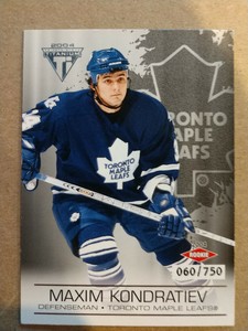 2003-04 Pacific Private Stock Titanium Retail /750 Maxim Kondratiev #137 Rookie