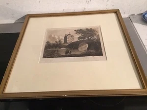 Paul Sandby RA 1779 Mezzotinta Gravur von Valentine Green Ponte Salario - Bild 1 von 12