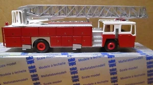 Conrad 5502 Aerial Hook Ladder Fire Truck Engine Collector Toy 1/50 W Germany FD - Picture 1 of 10