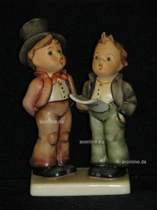 Goebel Hummel 130 "Duett, Sängerpaar", duet, zwei Jungs singen, Notenblatt - Bild 1 von 1