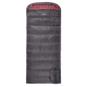 TETON Sports Celsius XXL 0 Degree Right Zipper Sleeping Bag for Camping, Gray - Picture 1 of 12