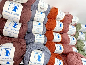 31 Skeins Elsebeth Lavold Hempathy mixed lot 34% Hemp/cotton/modal, 153 yds 50g - Picture 1 of 6